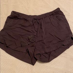 Aerie charcoal grey shorts